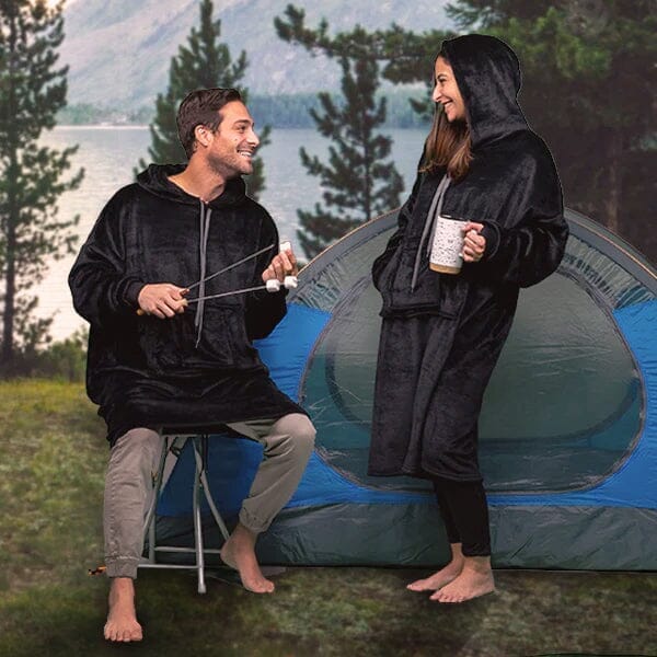 Lightweight Cozy Cuddler Cloud-Like Blanket Hoodie (Multiple Colors) - Image 5